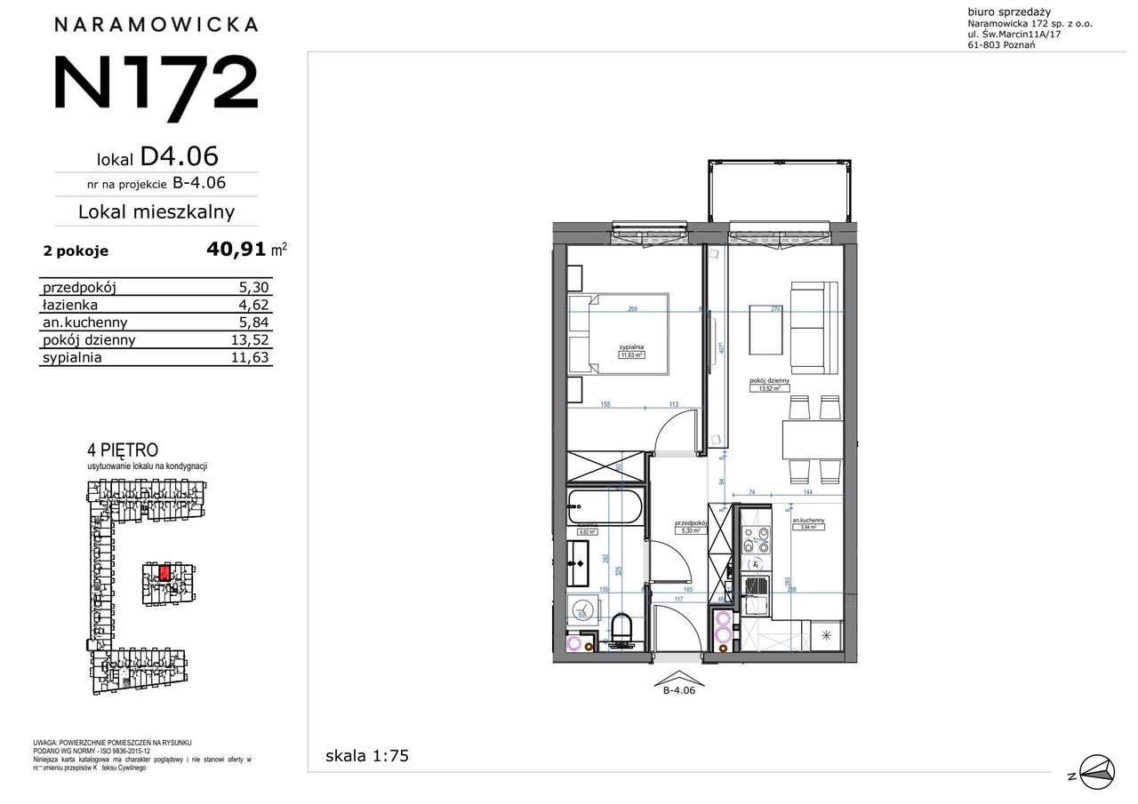 2-pokojowe mieszkanie 40m2 + balkon Bezpośrednio - Pełny obrazek: 2/9