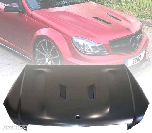 CAPÔ PARA MERCEDES W204 11-14 507 LOOK BLACK SERIES METAL - 1