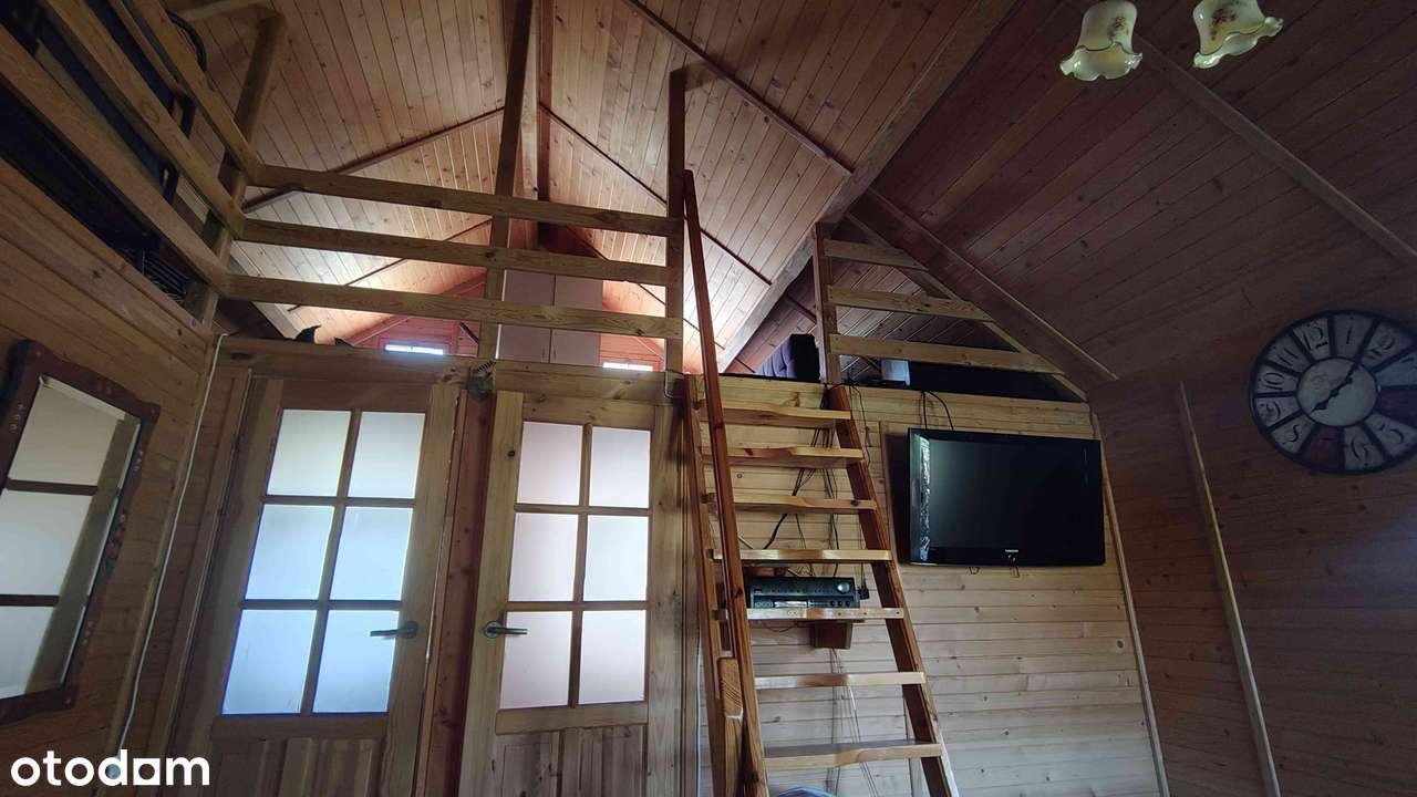 Piękna duża działka (MPZP) z klimatycznym domkiem i linią brzegową. - Pełny obrazek: 5/20