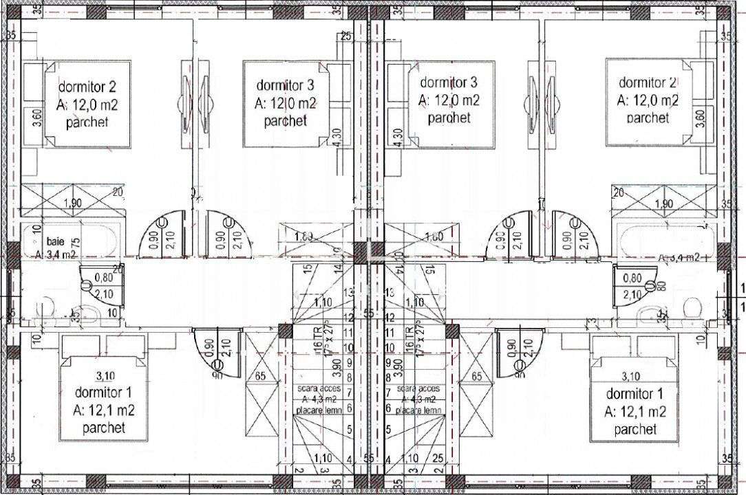 Duplex modern in Cisnadie – direct de la dezvoltator - Imagine principală: 4/8