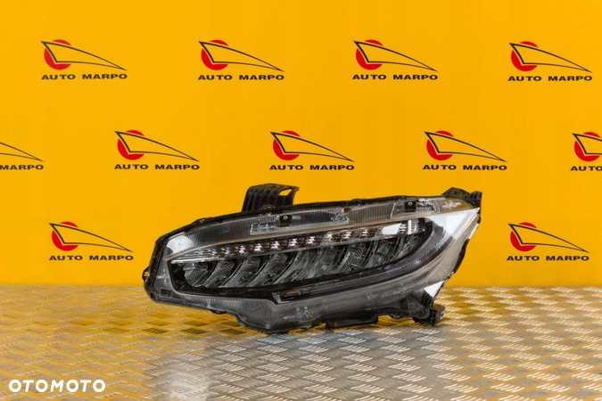 HONDA CIVIC X 16- REFLEKTOR LAMPA LED CIEMNA USA - 2