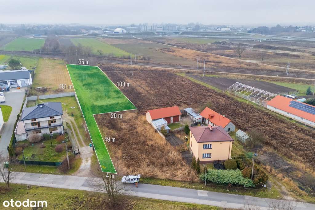 Działka budowlana z możliwością podziału-0