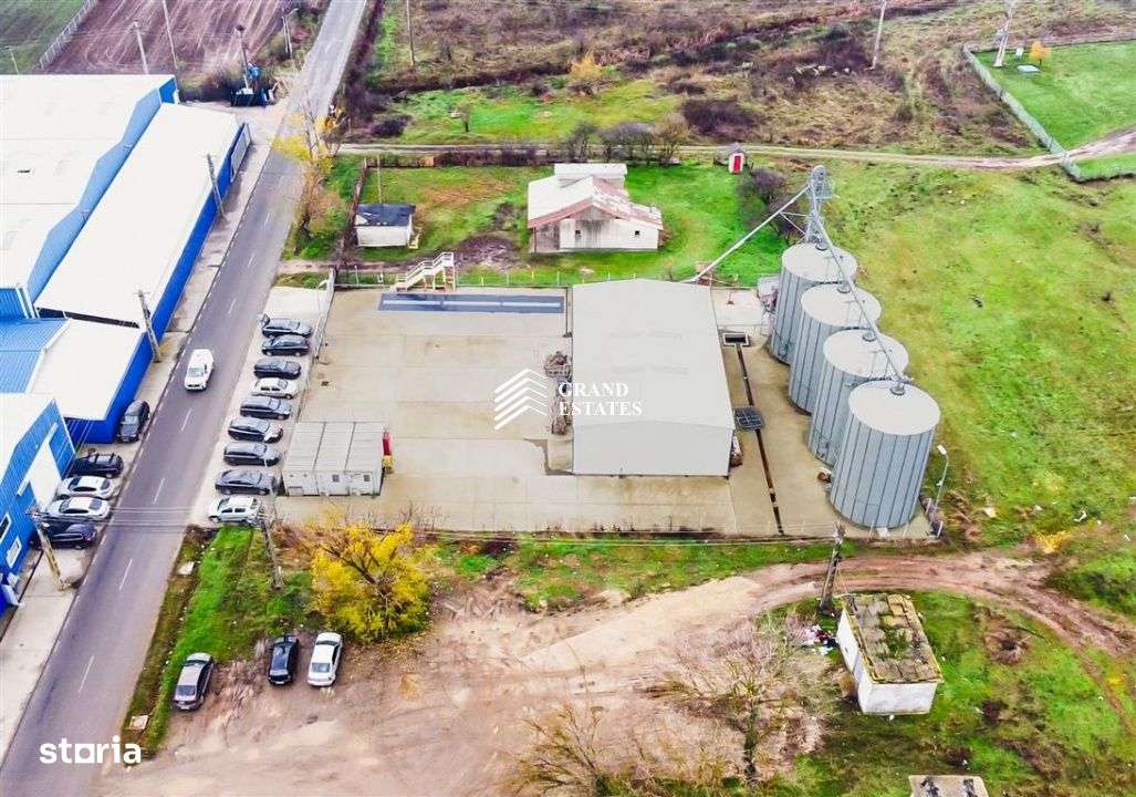 Baza de receptie si depozitare cereale | 880tone capacitate totala(4 c-0