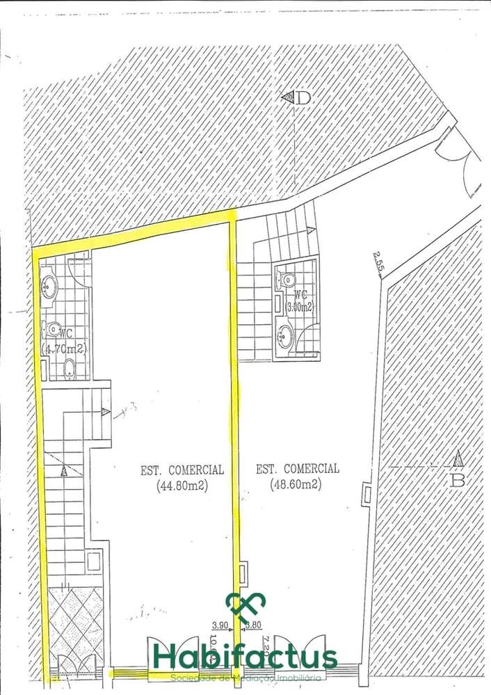 Loja Comercial na Rua Formosa  em Viseu - Grande imagem: 5/6