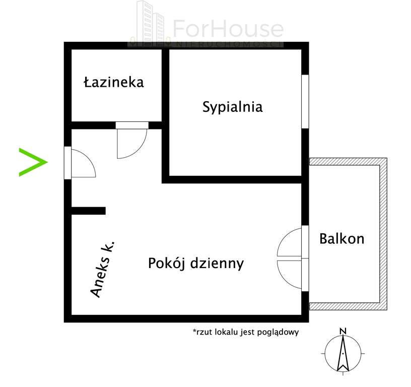 Gustowne, gotowe do wejścia. Wysokość 2,7 m.-12