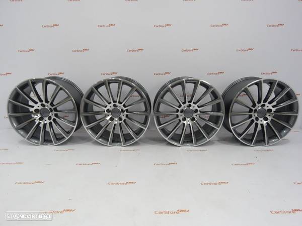 Jantes Look Mercedes Turbine 18 x  8 et 45 5x112 Antracite - 1