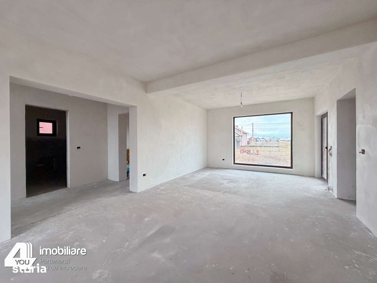 Casă nouă din 2025 semifinisată,  Curtici cartier nou, teren 500 mp-9