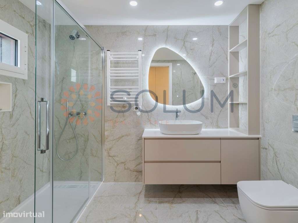 Duplex T2 novo, com grande terraço - Montijo-27