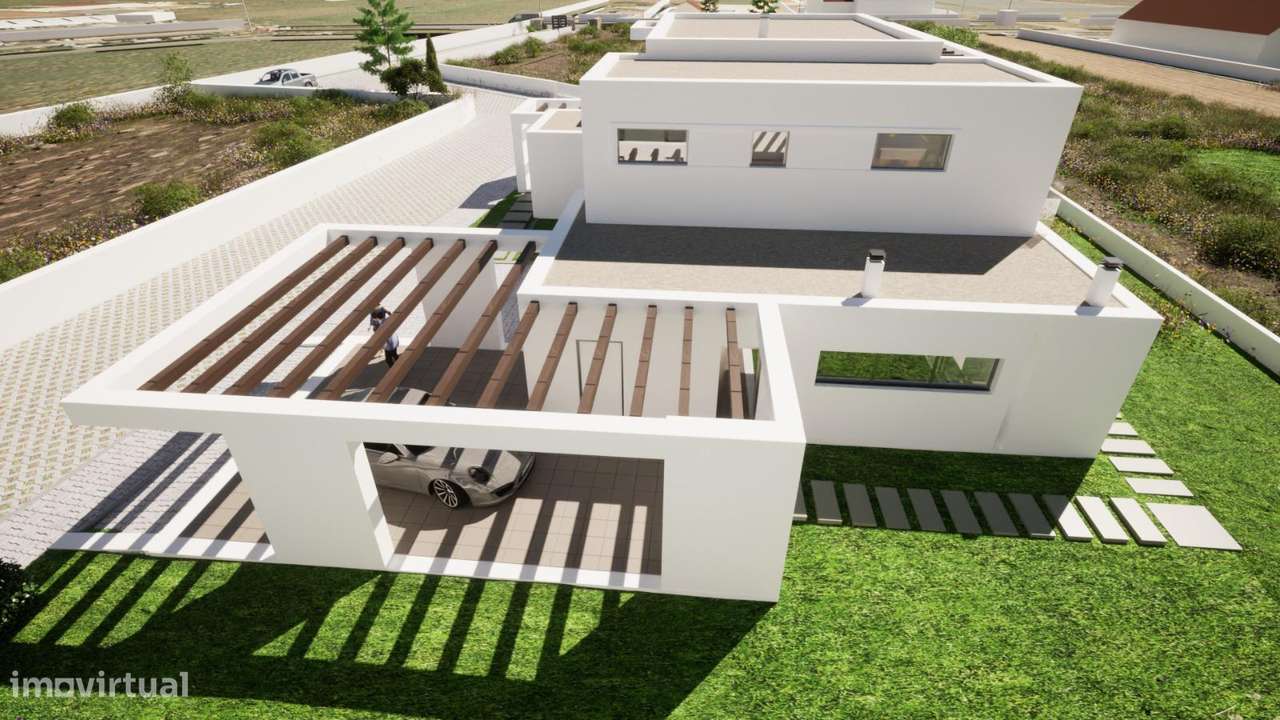 Moradia T4 de Luxo - ASSAFORA - O Charme do Campo perto do Mar - Grande imagem: 4/17