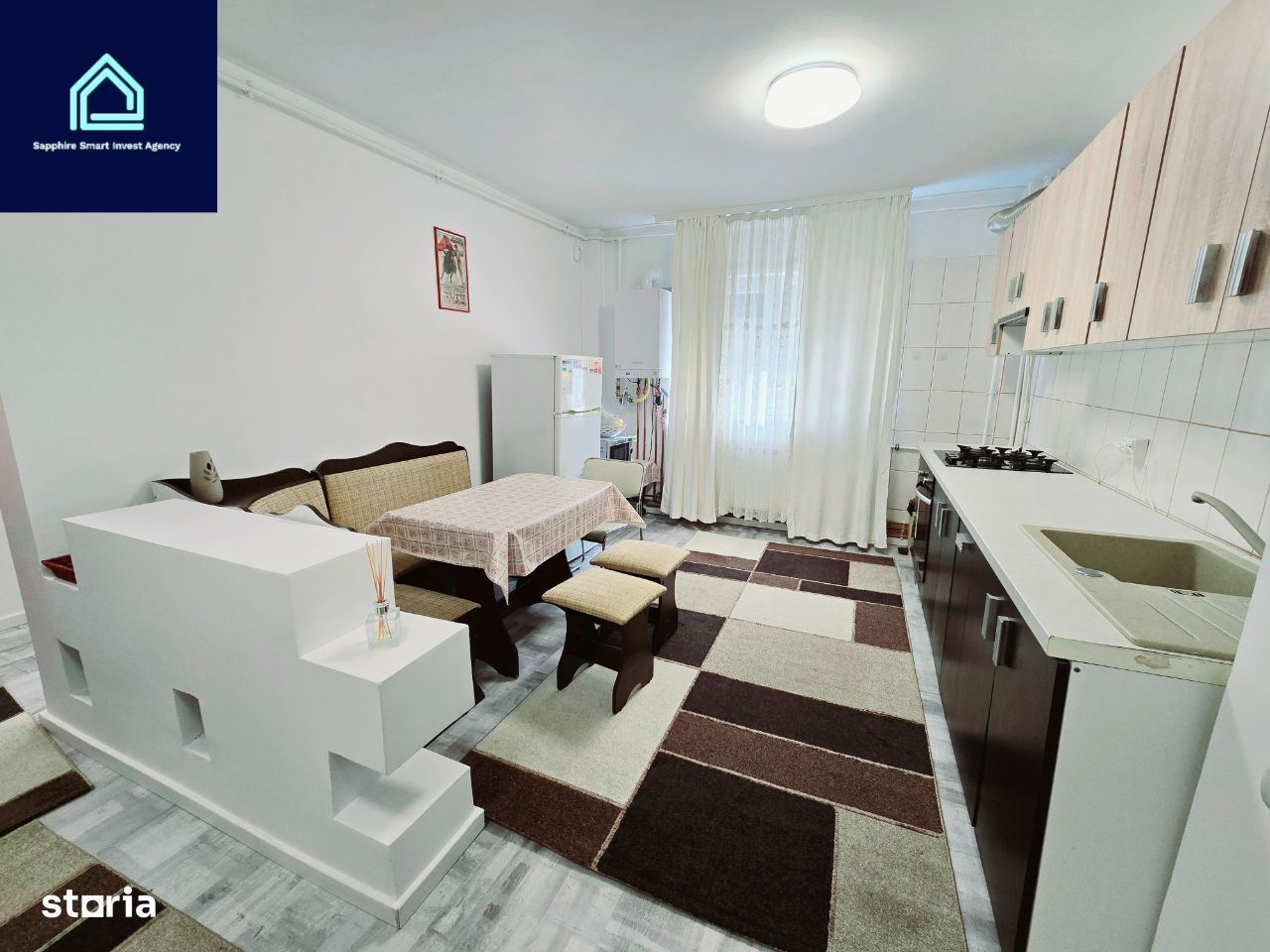 Apartament 2 camere Politehnică, centrală proprie, mobilat și utilat