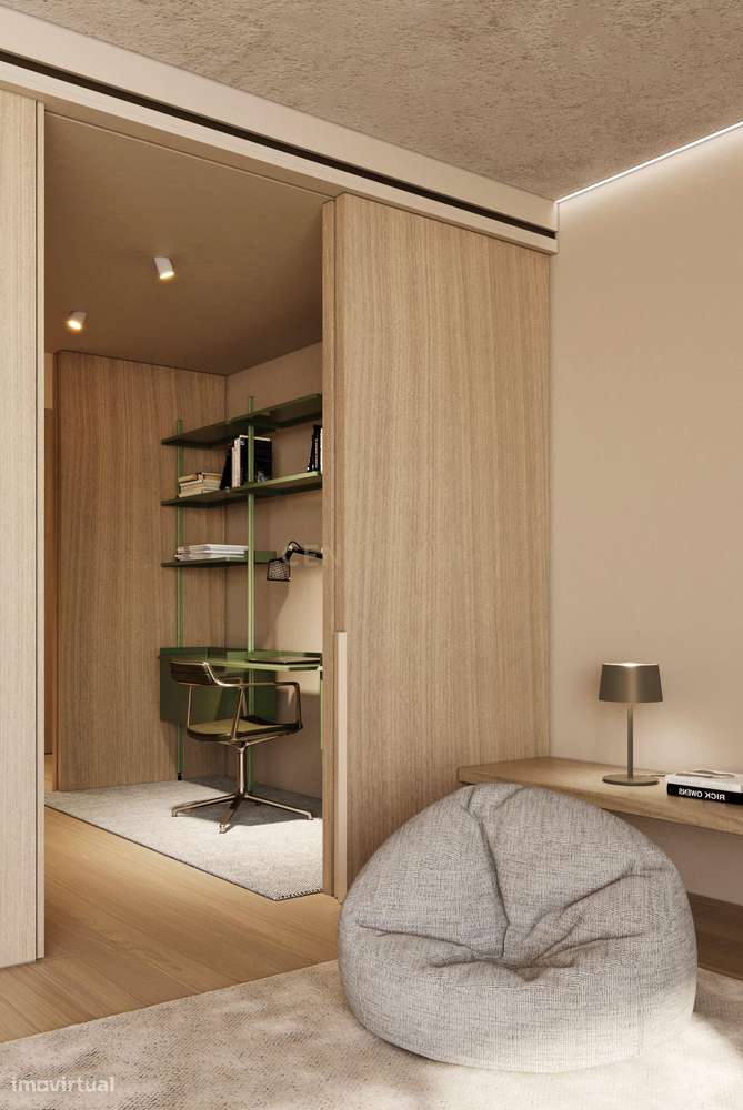 Apartamento Novo com Vista para o Rio no Porto-9