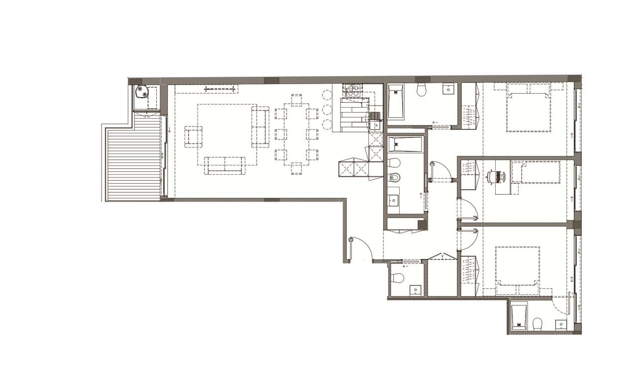 Apartamento T3 São Félix da Marinha Vista Mar Garagem Box 2 Carros-13