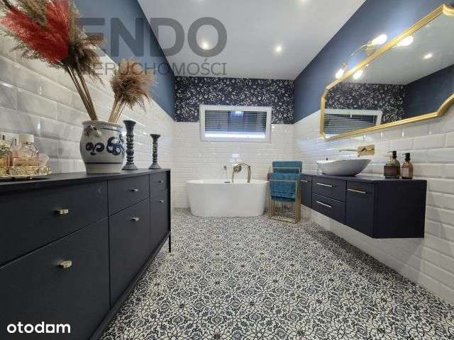 Parterowy dom, wnętrze w nadmorskim stylu Hampton-11