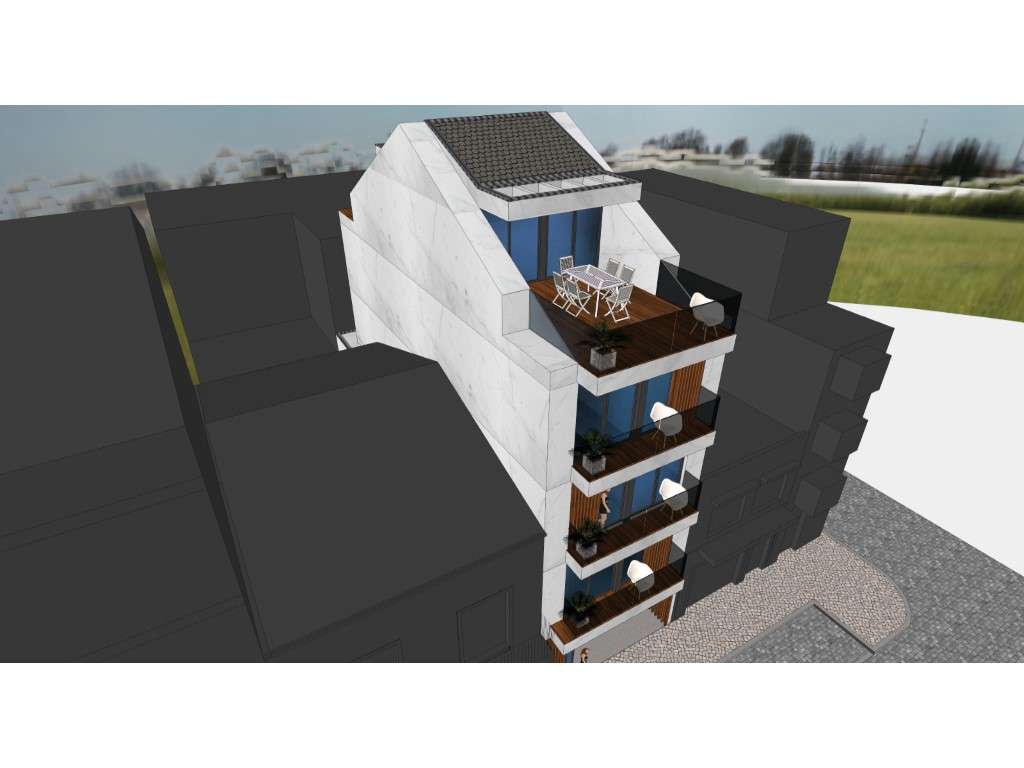 Terreno para edifício de habitação junto à praia - Grande imagem: 2/11