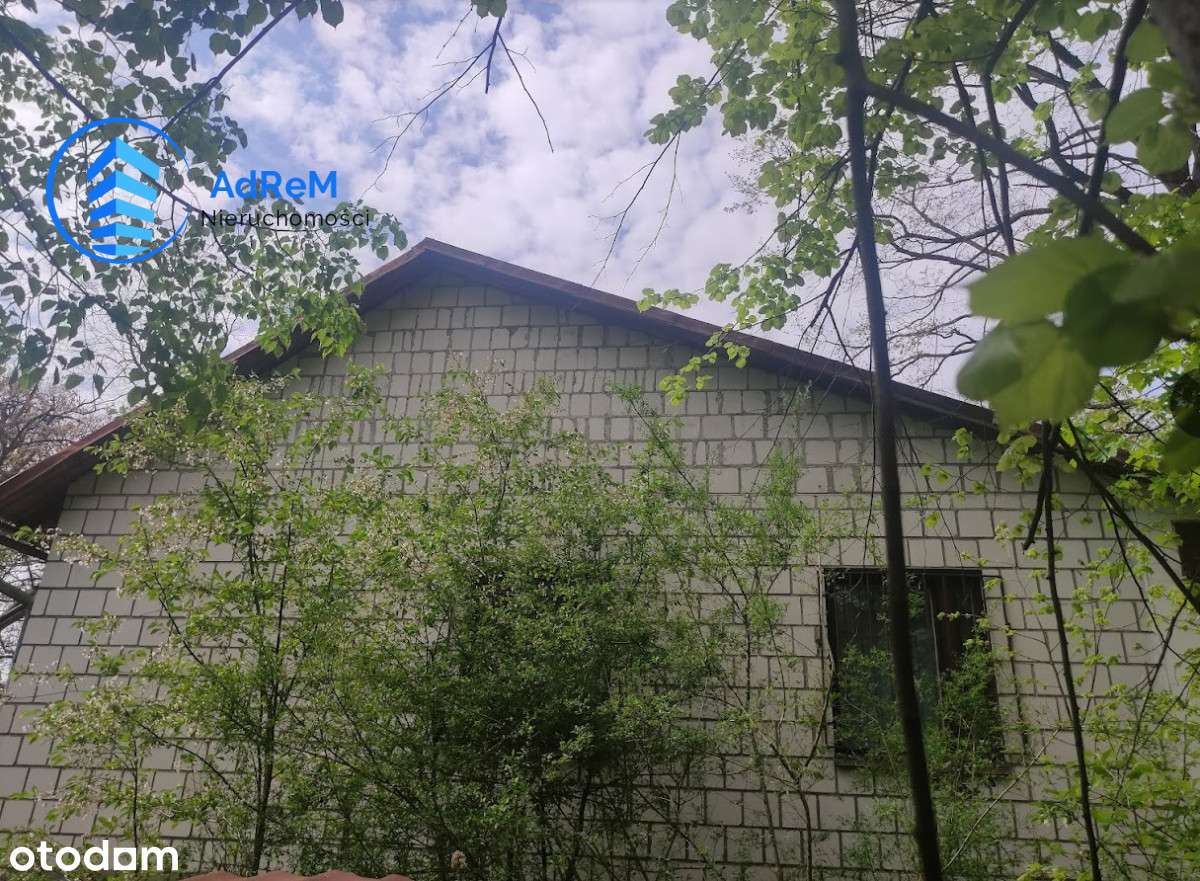 Zalesie Dolne dom na działce 5900 m2 pod bliźniaki - Pełny obrazek: 4/12