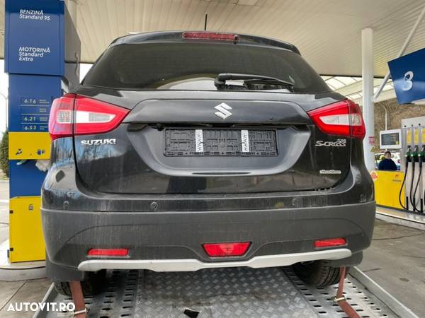 Suzuki SX4 S cross 2019 motor 1.4i benzina turbo cutie automata tracțiune 4x4 integrala trapa panoramică Haion luneta geam usa   pdc  interior piele - 10