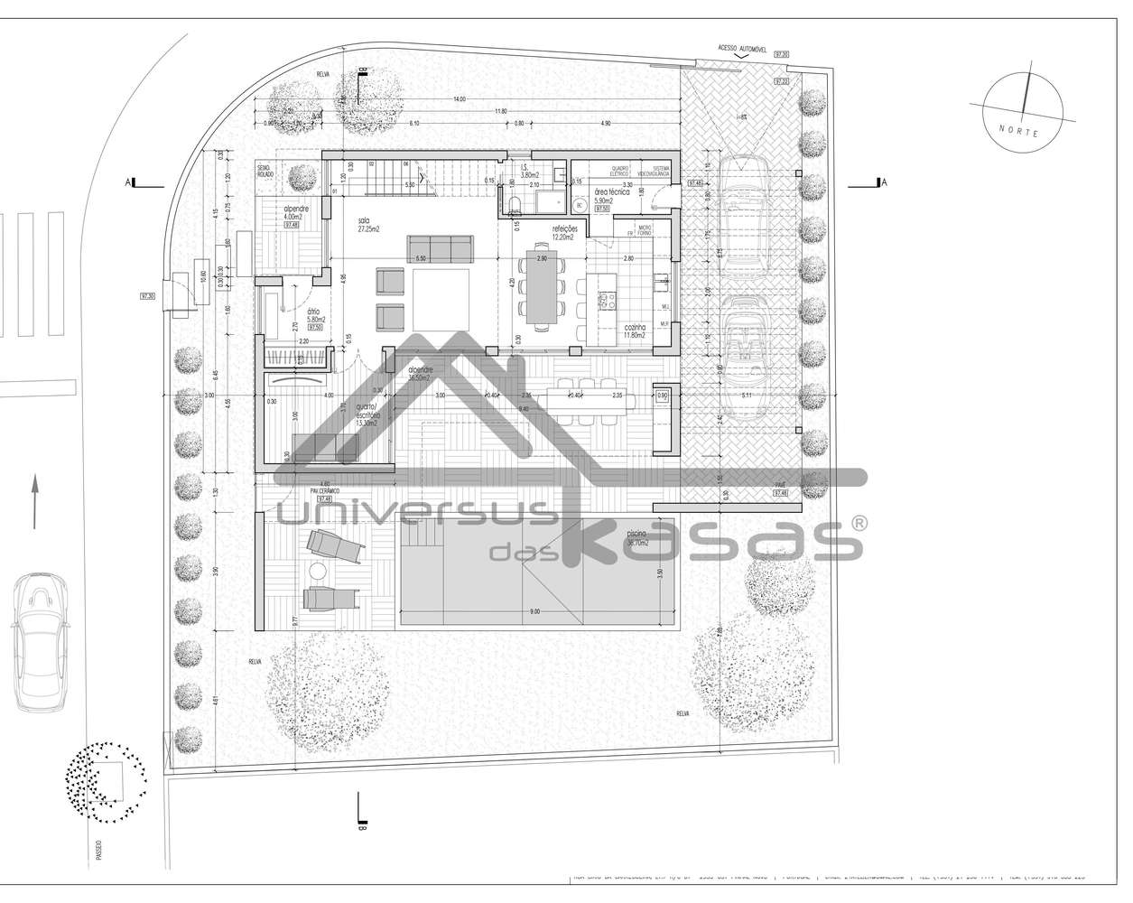 Moradia Nova Isolada V4 com Piscina Aires-Palmela-11