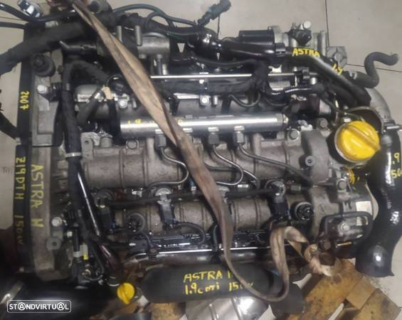 motor opel astra H 1.9cdti 150cv Z19DTH 2007 caixa 6 velocidades F40 - 1