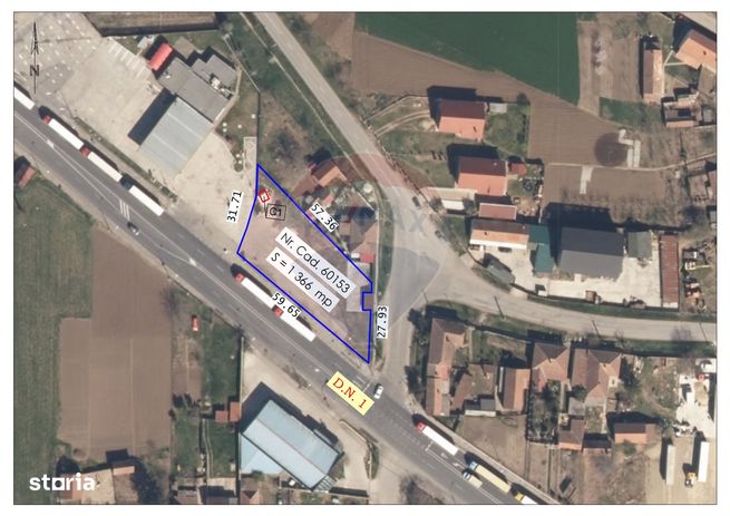 De vânzare teren intravilan 1,366mp Borș / Șoseaua Borșului-0