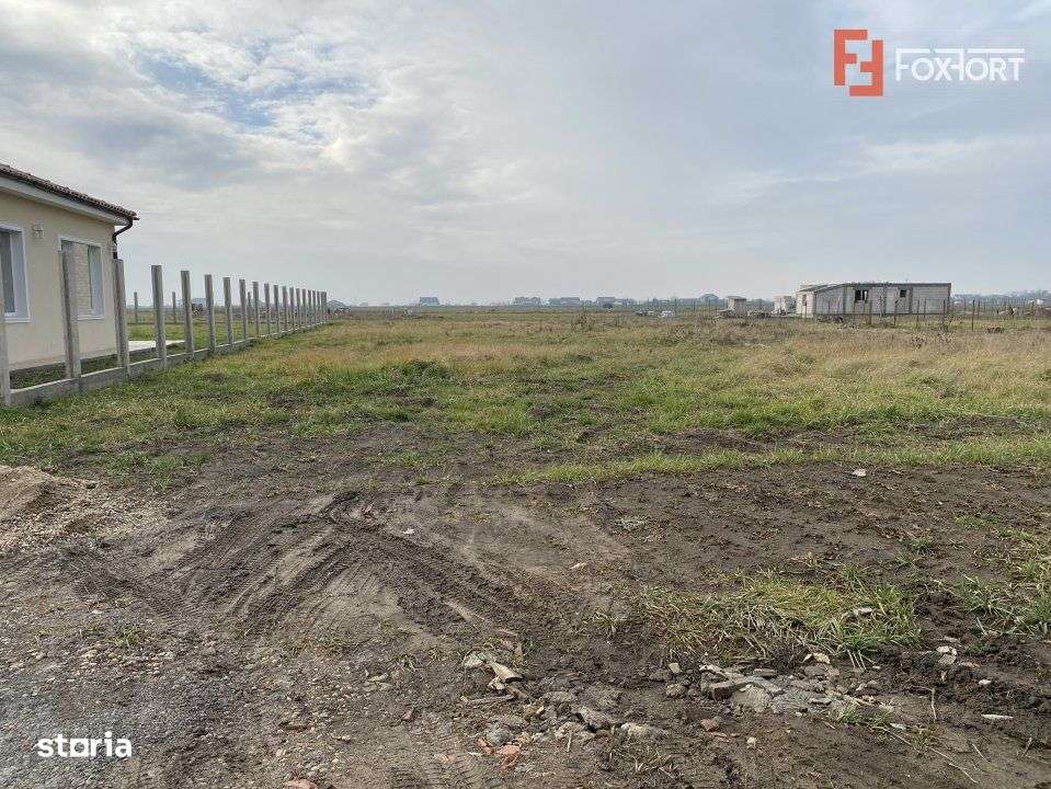 COMISION 0% Teren intravilan de vanzare 687 mp in Sacalaz - Imagine principală: 2/2