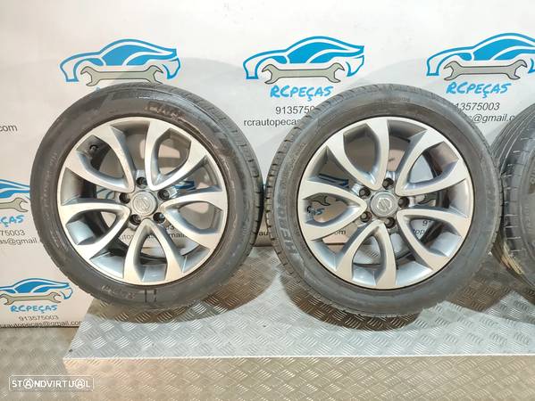 JANTES ORIGINAIS NISSAN JUKE TEKNA 17 POLEGADAS 7J ET47 5X114,3 - 6