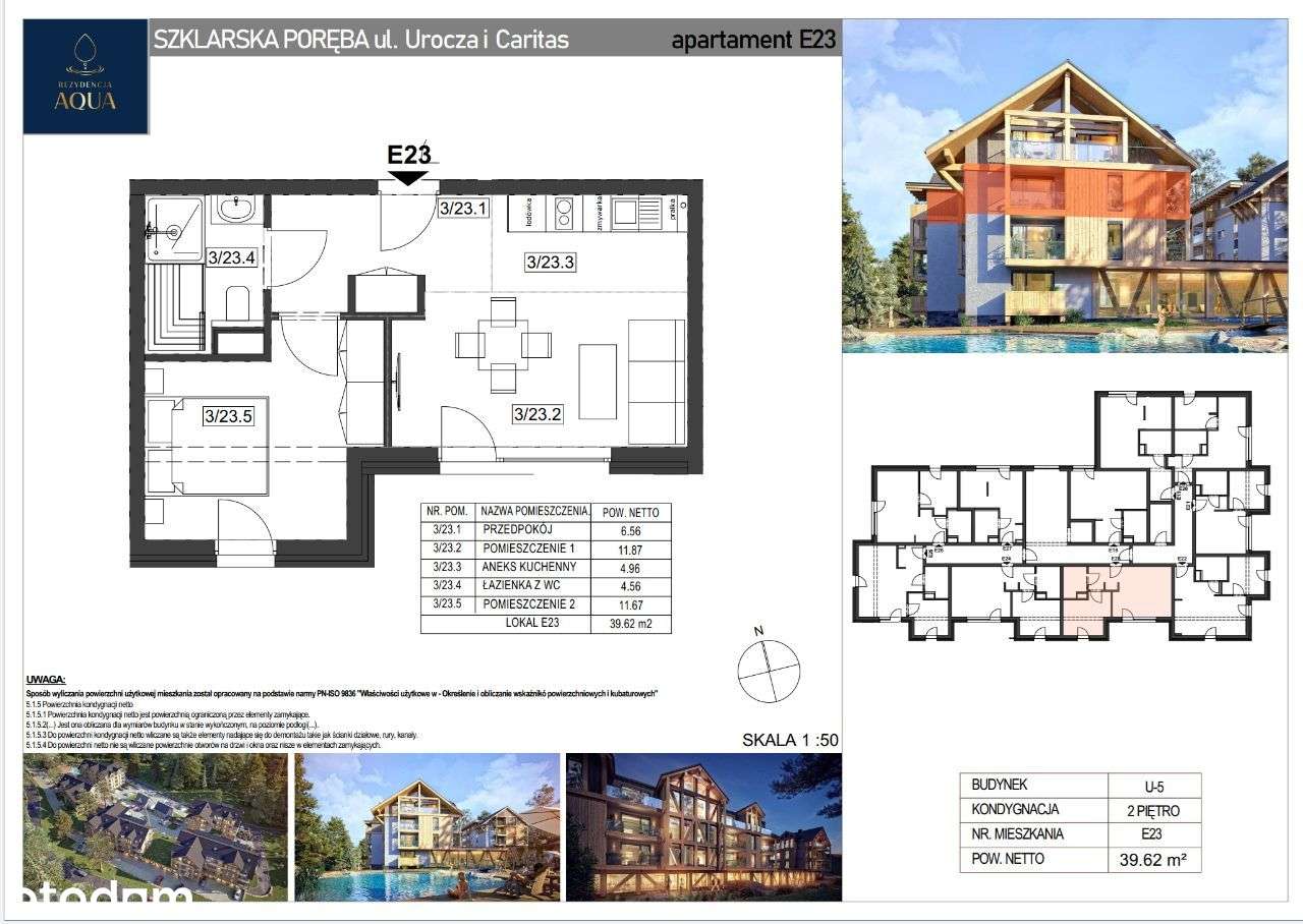 Rezydencja AQUA | bud. U5 | mieszkanie E23 - Pełny obrazek: 4/9