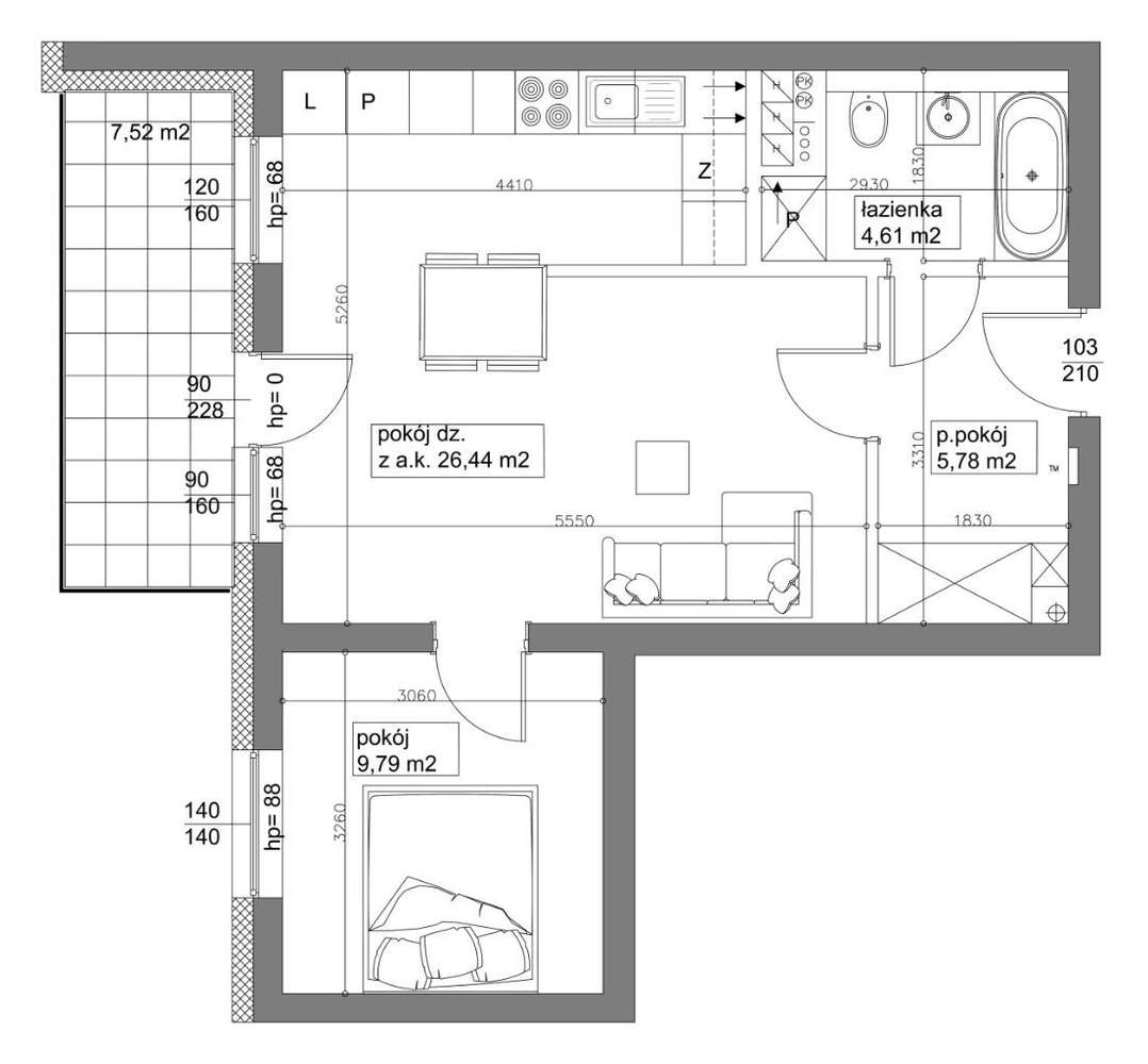 Atrakcyjne Mieszkanie Osiedle Słoneczne | 8A - Pełny obrazek: 2/7