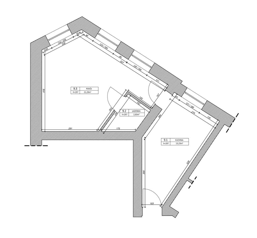 Balkon francuski | narożne mieszkanie | słoneczne - Pełny obrazek: 2/10