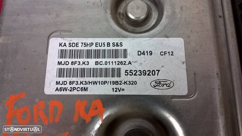 Centralina do Motor - 55239207 [Ford KA (RU8)] - 2