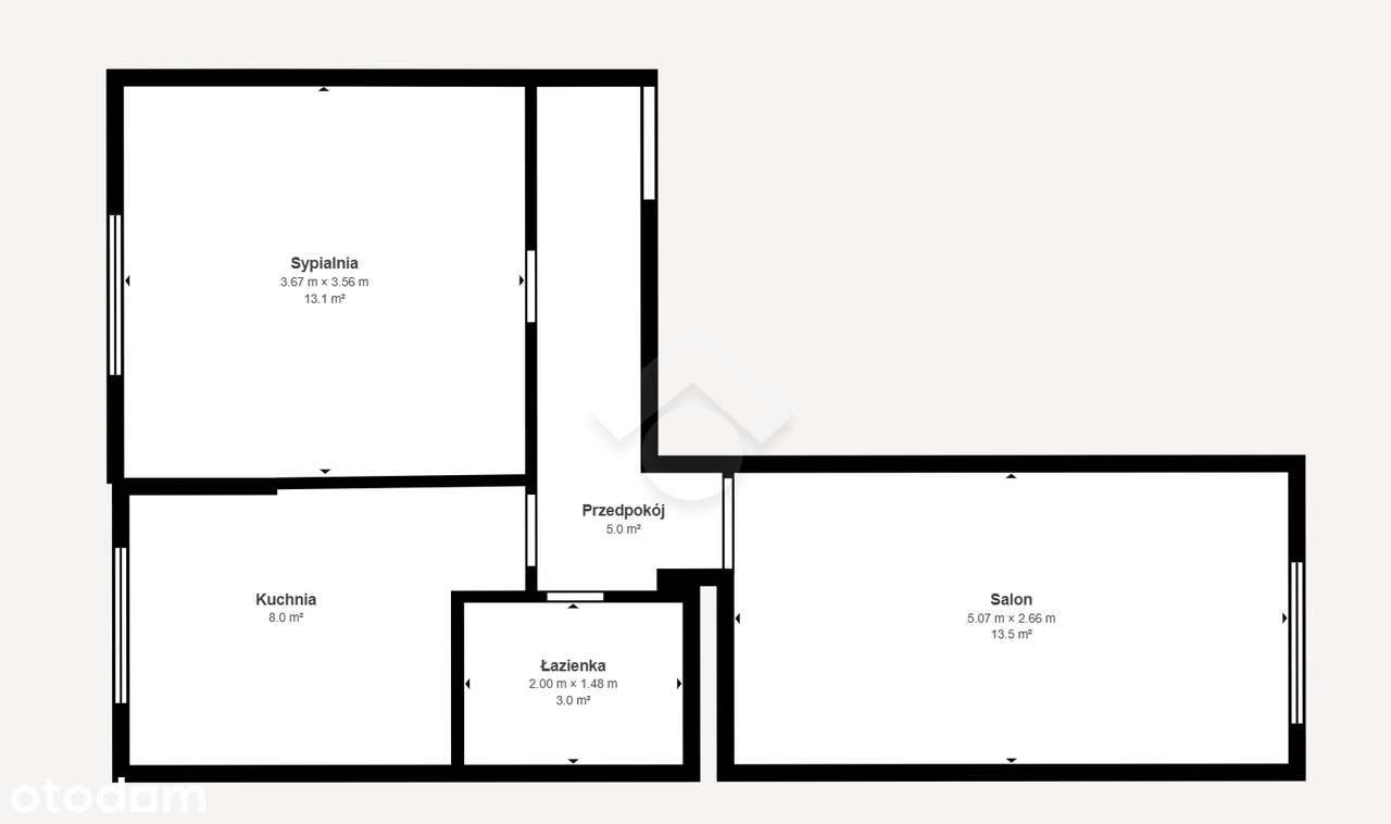 Zadbane dwupokojowe mieszkanie-8