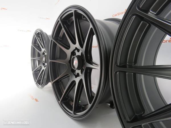 Jantes Japan Racing JR11 16x8 ET25 4x100/114 Flat Black - 7