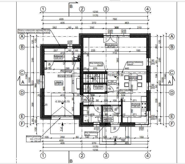 Dom - stan surowy otwarty/Karakule-5