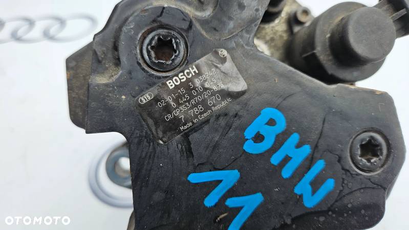 BMW 1 E87 5 E60 3 E90 M57 M47 2.0D 3.0D POMPA WTRYSKOWA 7788670 BOSCH - 3