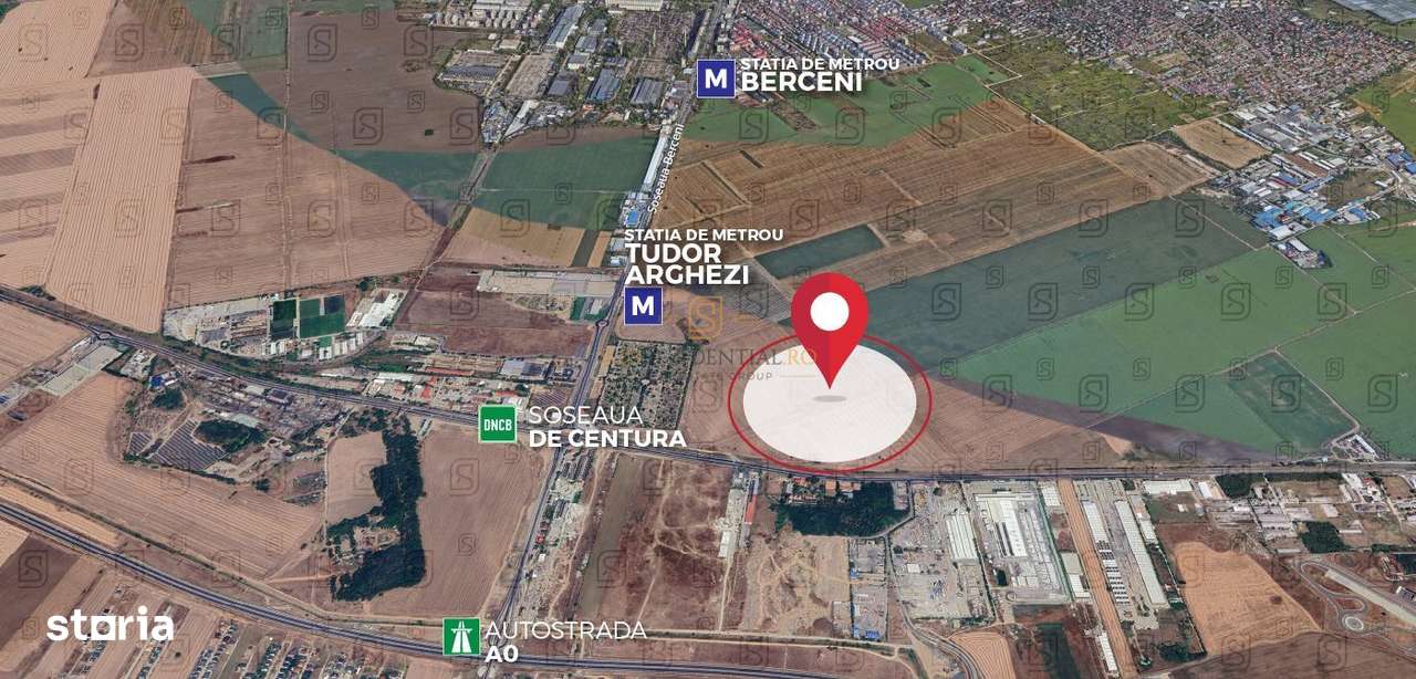 Teren Popesti-Leordeni  - Soseaua de centura  5212 mp cu deschidere 55 - Imagine principală: 4/9