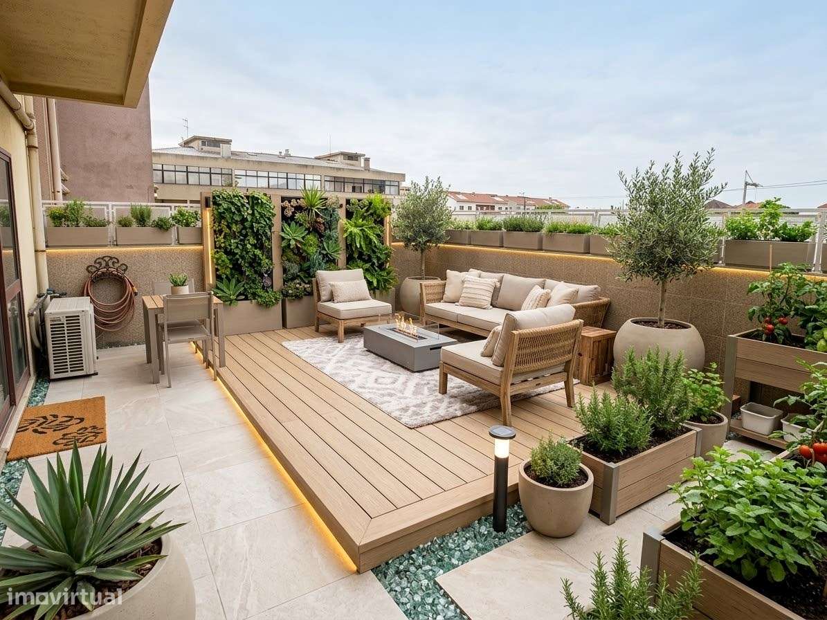 T3 + 1 no Centro de Matosinhos, com terraço e 2 lugares de garagem-0