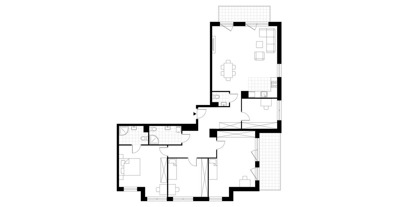 Ogrody Diany | Gdańsk ul. Hery 22 - 4 pokoje | M41 - Pełny obrazek: 3/8
