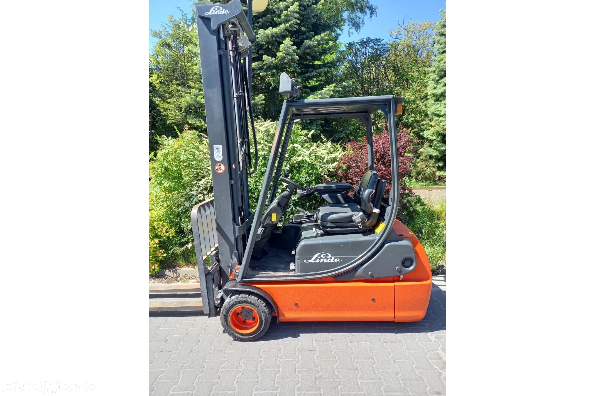 Linde E16 E18, 2003 r., Triplex 6,5m, 3250 mth!!! - 1