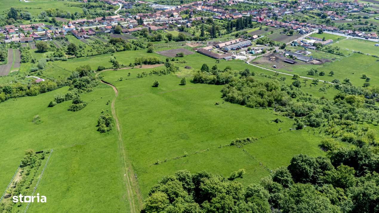 Teren 500 mp in Bradu, Sibiu – 8.000 € – Zona linistita, priveli-0