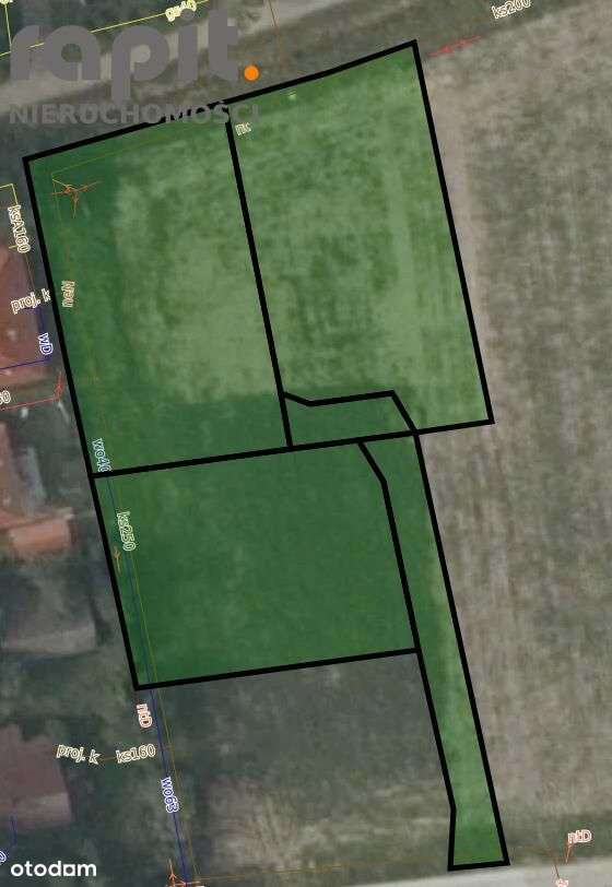 Niezdów gm. Dobczyce - 3 działki budowlano-usługowe-3