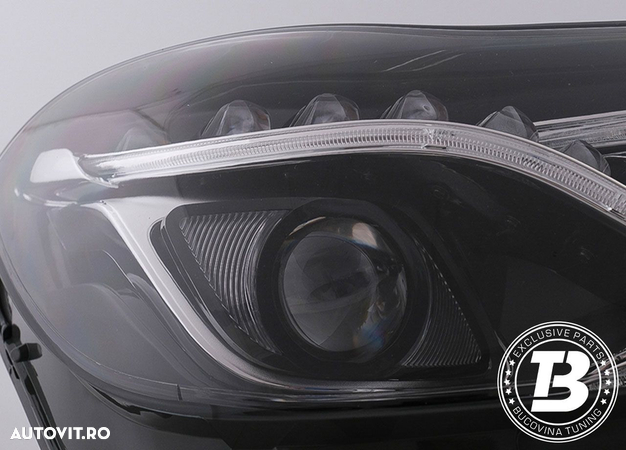 Faruri LED compatibile cu Mercedes E Class W212 Facelift Design - 14