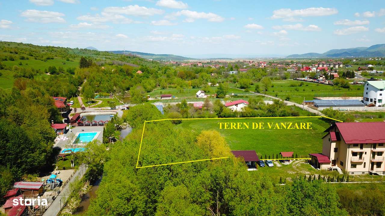 Teren superb in Bran cu parau in spatele lui-8