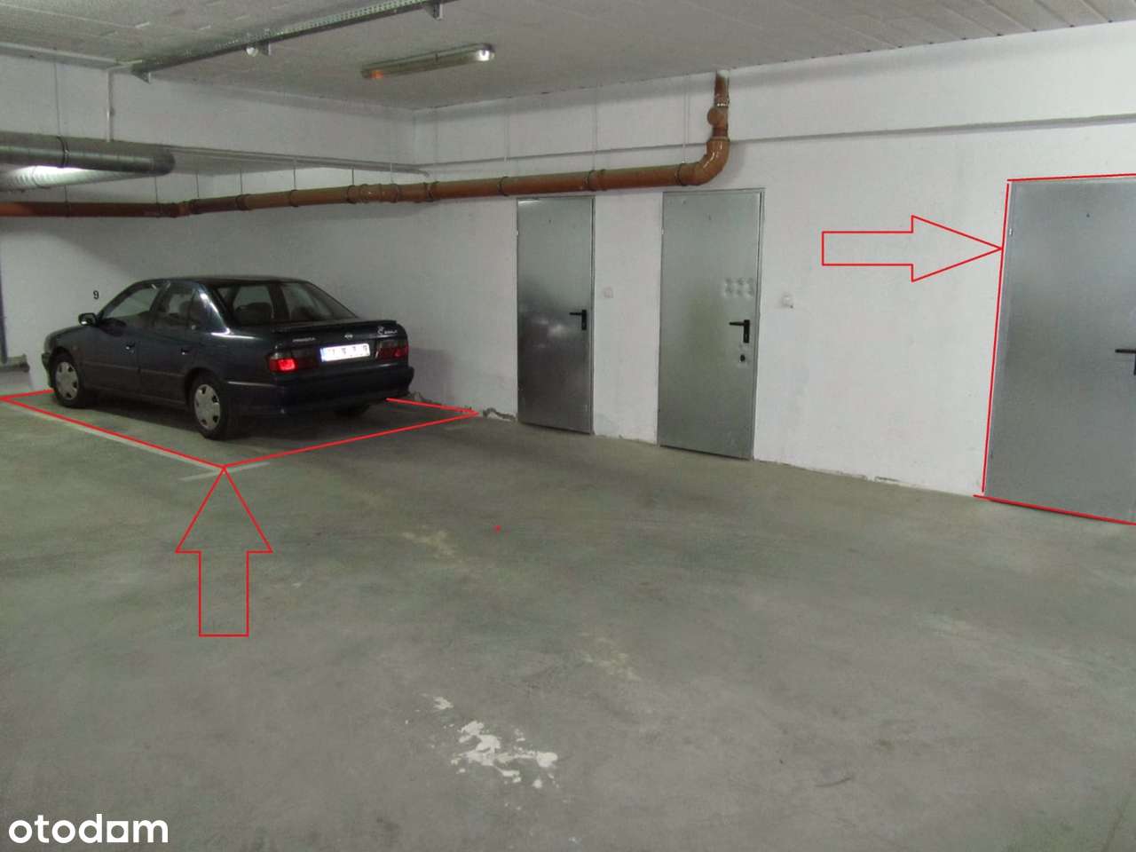 Miejsce postojowe w hali garażowej Warszewo ulica Maciejkowa