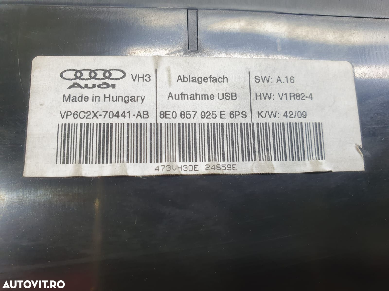 Modul interfata usb vp6c2x-70441ab 8e0857925e Audi A4 B7  [din 2004 p - 3