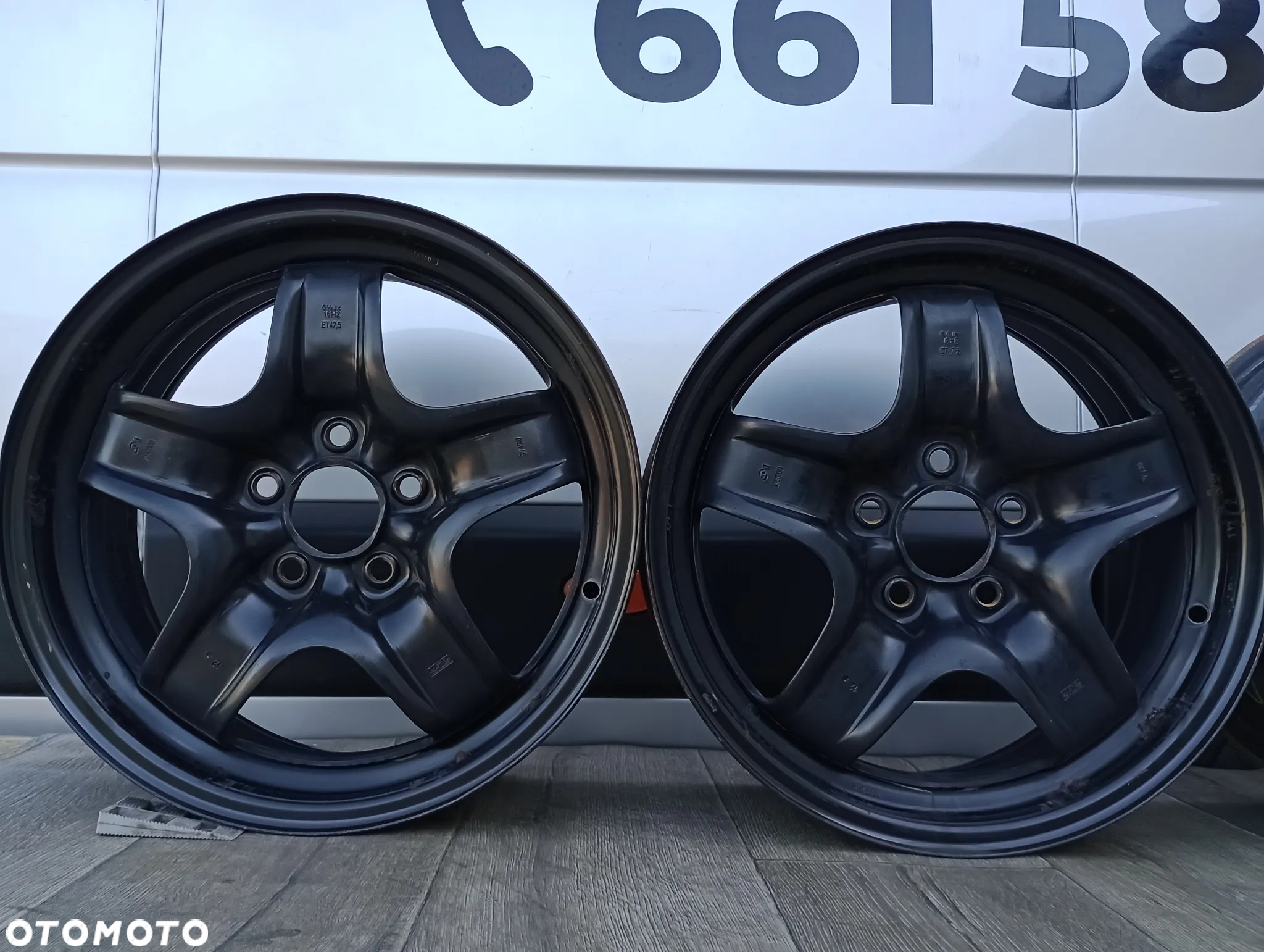 FELGI STALOWE 5x108 R16 6,5J ET45,5 FORD KUGA TOURNEO TRANSIT FOCUS C-MAX MONDEO S-MAX - 5