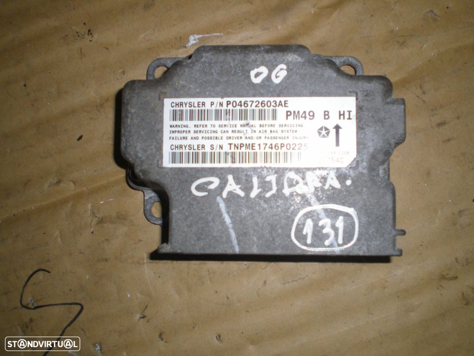 Peça - Modulo Airbag P04672603ae Dodge Caliber