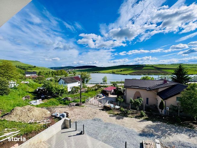 Oportunitate!Duplex semifinisat, 120mp, priveliste spre lac, Chinteni!-1