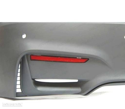 PARA-CHOQUES TRASEIRO PARA BMW SERIE 3 F30 11-18 LOOK M3 PDC - 3