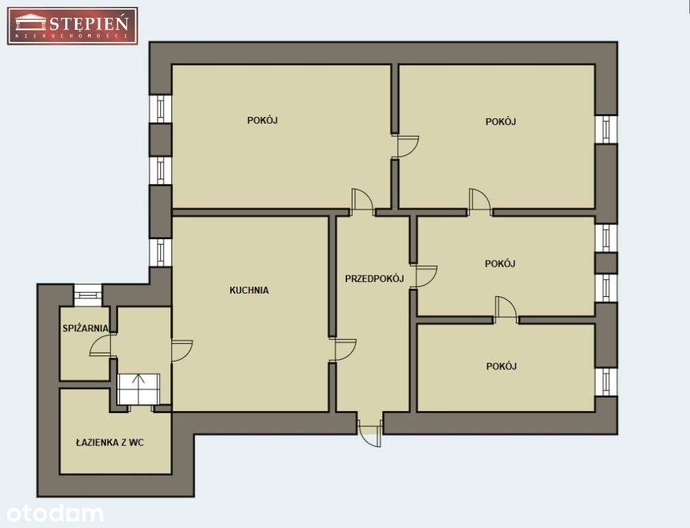 Duże mieszkanie w centrum miasta - Pełny obrazek: 5/16