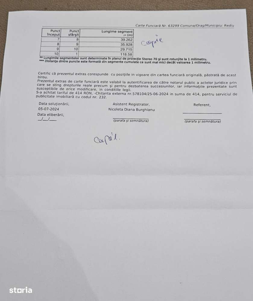 Oportunitate de Investiție – Teren  în Breazu - Imagine principală: 3/4