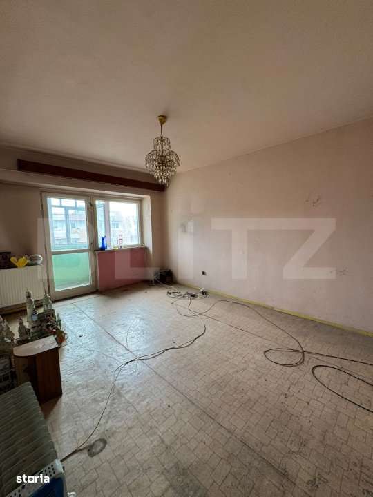 Apartament 3 camere, 64 mp, renovabil, zona Centrala! - Imagine principală: 5/8